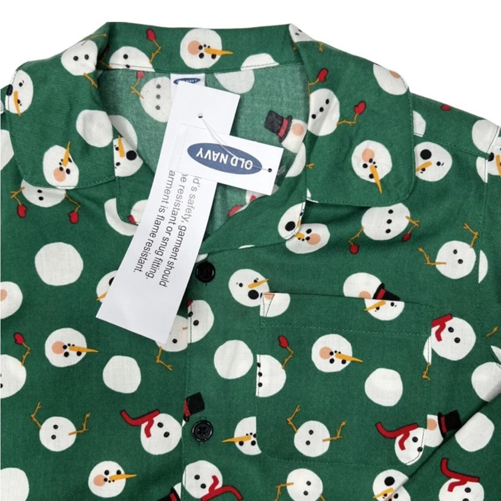 Old‎ Navy Snowman Pajamas